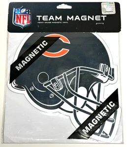 Chicago Bears Team Logo Helmet 8 Inch Car Magnet Heavy Magnetic Vinyl NOS - Picture 1 of 1
