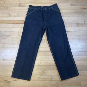 Vintage Sears Roebuck Men’s Jeans Denim Carpenter Pant GENUINE ROEBUCKS Boot Cut - Picture 1 of 9