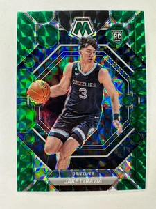 2022-23 Mosaic Jake LaRavia Green Mosaic Prizm #204 Memphis Grizzlies - Foto 1 di 2