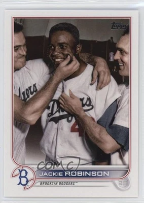 2022 Update Legend Variation SP (Vertical with Teammates) Jackie Robinson HOF - Image 1 of 2