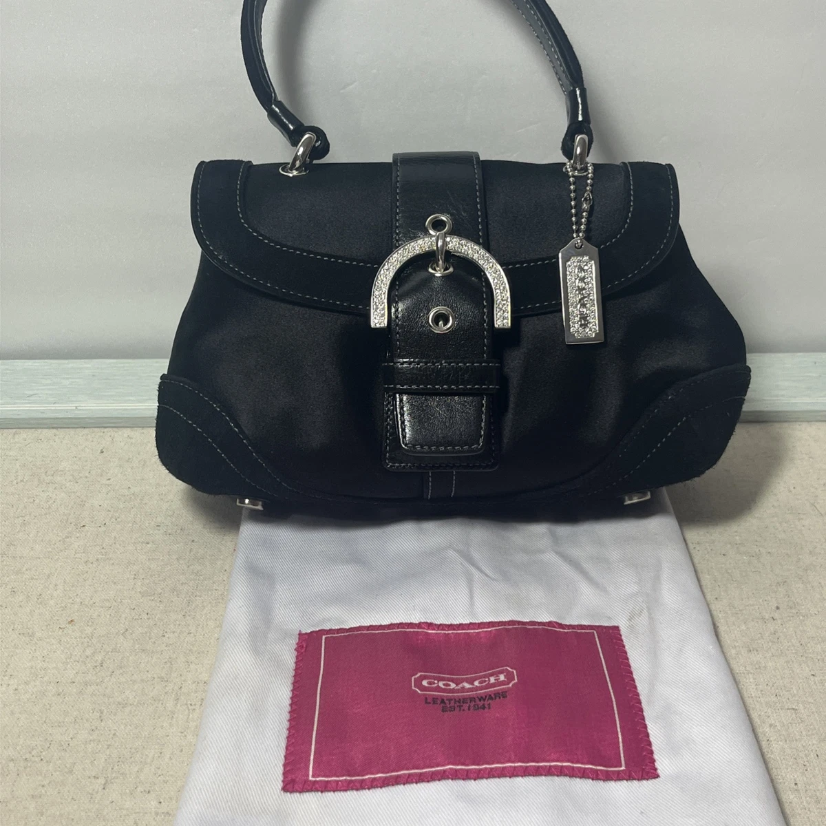 バッグ MADISON vintage coach old mini Boston バッグ MADISON vintage coach old mini Boston Coach vintage mini