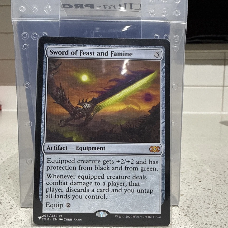 Sword of Feast and Famine Double Masters Regular Card #296 - Image 1 of 1