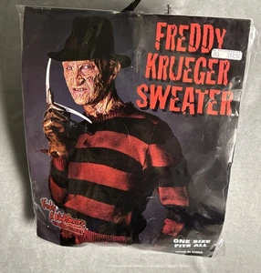 Vintage 1995 Freddy Krueger Sweater A Nightmare on Elm Street Spencer’s Gifts - Bild 1 von 6