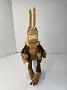 A BUG'S LIFE DISNEY Pixar Plush Doll Hopper Bean Bag Stuffed Animal Vintage 13" - Picture 1 of 15