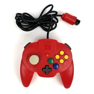 Nintendo 64 Red Hori Pad Mini Controller: N64 Controller OEM US Seller - Picture 1 of 7