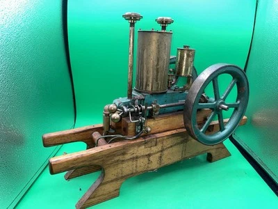 Inusual modelo de motor de gasolina Canfield Side Shaft Hit Miss -¡FUNCIONA MUY BIEN-!!! Foto 1 de 4