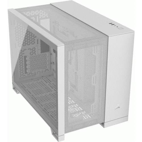 Corsair 2500D AIRFLOW Mid-Tower Dual Chamber PC Case - White - Image 1 of 1