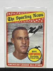 Bert Campaneris Vintage - 1969 Topps #423 Athletics. - Bild 1 von 10