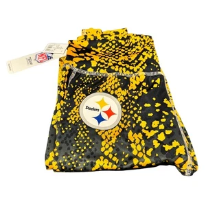 Pittsburgh Steelers Leggings Damen Medium Gold Schwarz NFL Team Bekleidung NEU - Bild 1 von 9