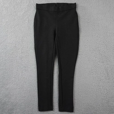 J Crew Pants Womens 2 Dark Gray Pixie Ponte Stretch Seamed Ankle Career Office - Image 1 of 4