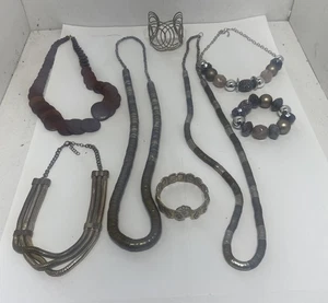 Konvolut Modeschmuck Halsketten & Armbänder - Bild 1 von 4