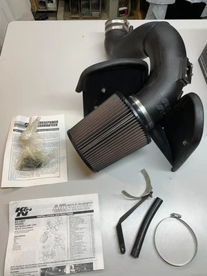 Entrada de ar frio K&N 63-1557, 2007-08 Dodge Ram 2500-3500 6.7L Cummins - Imagem 1 de 4