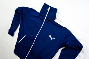 Puma Trainings Jacke Jacket Track Top Vlado Stenzel Handball 70s 80s Vintage 3 S - Picture 1 of 12