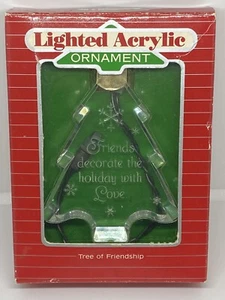 Tree Of Friendship`1988`Friends Decorate The Holiday With Love,Hallmark Ornament - Picture 1 of 4