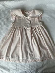 Vestido de marinero rosa vintage 24 M Bonnie bebé - Imagen 1 de 8