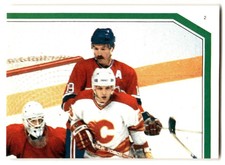 1986-87 O-Pee-Chee Stickers Stanley Cup Finals #2