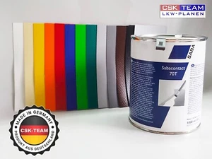 Pool Reparaturset Poolflicken Poolfolie Flicken Kleber Schwimmingpool XXL 1000ml - Bild 1 von 4