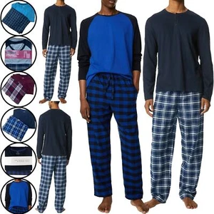 Mens M&S Marks Spencer Pyjamas Long Sleeve Top Trousers PJ Nightwear Loungewear - Picture 1 of 11