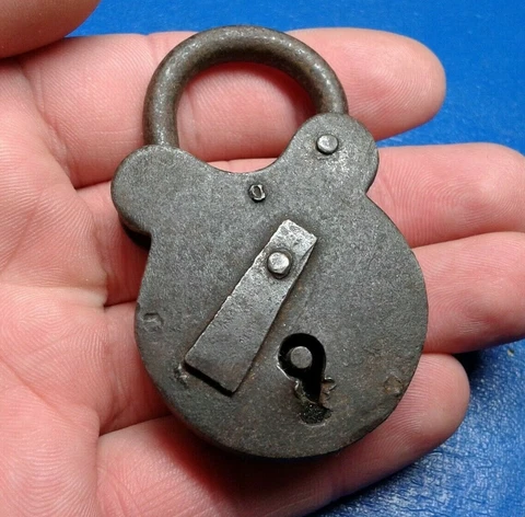 Old Iron Padlock Cover