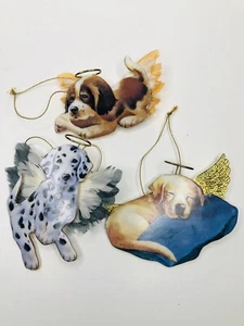 The Bradford Exchange Puppy Paradise Porzellan Ornament Sammlung Punkte Weihnachten - Bild 1 von 8