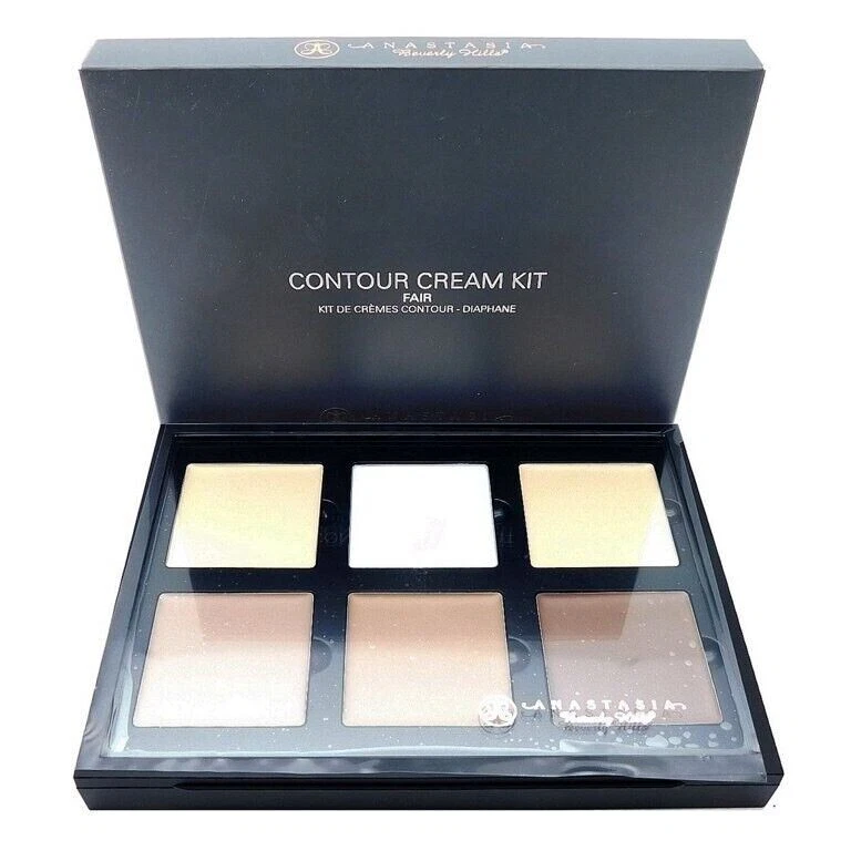 ANASTASIA BEVERLY HILLS FAIR CONTOUR CREAM KIT+CONCEALER PALETTE FACE AUTHENTIC - Image 1 of 4