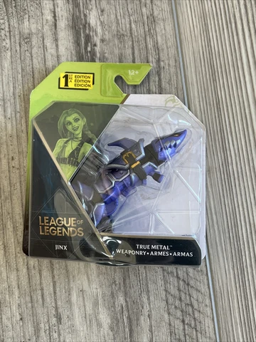 Jinx League Of Legends True Metal Weaponry Fishbones Rocket Launcher - 1st Ed Cover