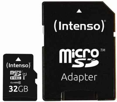 Intenso Micro SDHC Karte  Speicherkarte Class 10 Speicher NEU&OVP - Image 1 of 3