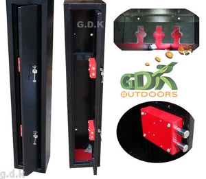 GDK, 3 GUN CABINET, SHOTGUN, RIFLE CABINET, SAFE,BS7558/92, POLICE APPROVED HB3G - Picture 1 of 7