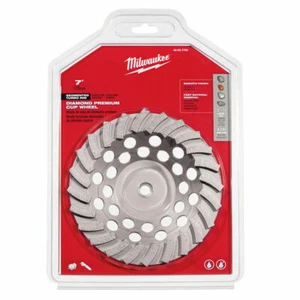 Milwaukee 49-93-7795 7 in. Diamond Cup Wheel Segmented-Turbo - Picture 1 of 2