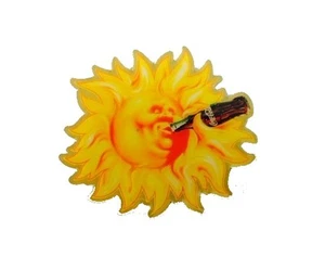 COCA COLA BOTTLE VINTAGE RETRO SUNSHINE COKE FRIDGE MAGNET ~ 7cm - Picture 1 of 2