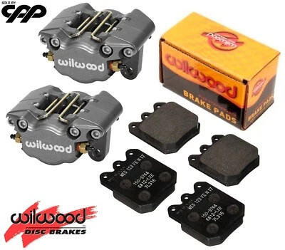 1966-71 Volkswagen VW Fastback Squareback Wilwood Brake Calipers EMPI 16-2526 - Image 1 of 4