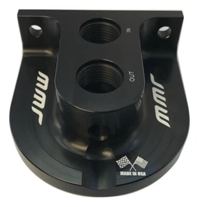CAMARO LT1 LS1 LS2 LS3 BILLET REMOTE OIL FILTER RELOCATION MOUNTING BRACKET -10 - Picture 1 of 3