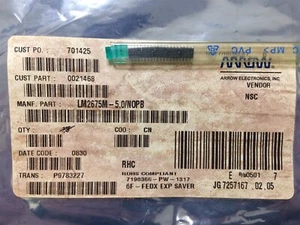 LM2675M-5.0/NOPB NSC LM2675M-5.0 IC REG BUCK 5V 1A 8-SOIC SMD 5 PIECES - Picture 1 of 1