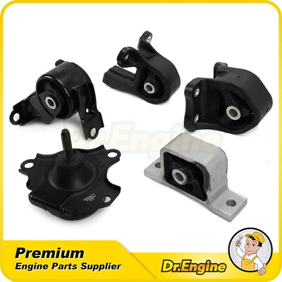 5PCS Engine Motor Mount Set For 2002-2006 Honda CR-V 2.4L 4WD Auto Trans - Image 1 of 4