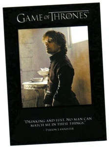 GAME OF THRONES SEASON 3 QUOTABLE INSERT CARD Q21 - Bild 1 von 1