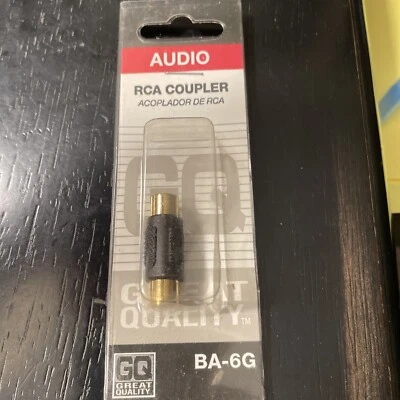 Audio RCA Coupler BA-6G NIP (AP) - Image 1 of 2