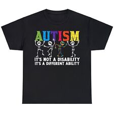 Autism It's Not A Disability, It's A Different Ability T-shirt