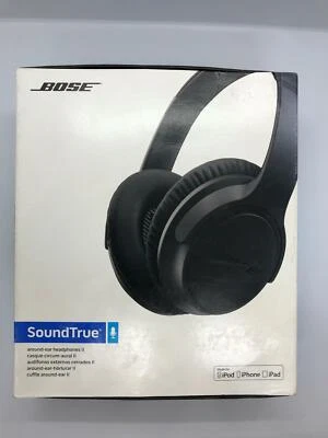 Nuove cuffie cablate originali Bose SoundTrue® around-ear II - dispositivi Apple® NERE - Immagine 1 di 4