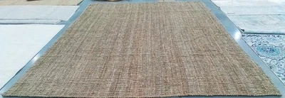 Alfombra dañada natural/gris 11'-0" x 15'-0", precio reducido 1172781487 NF447M-1115 Foto 1 de 4