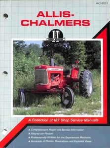 Allis-Chalmers I&T Shop Manuale di Servizio Collezione Modelli da D-10 a 175 AC-201 - Foto 1 di 2
