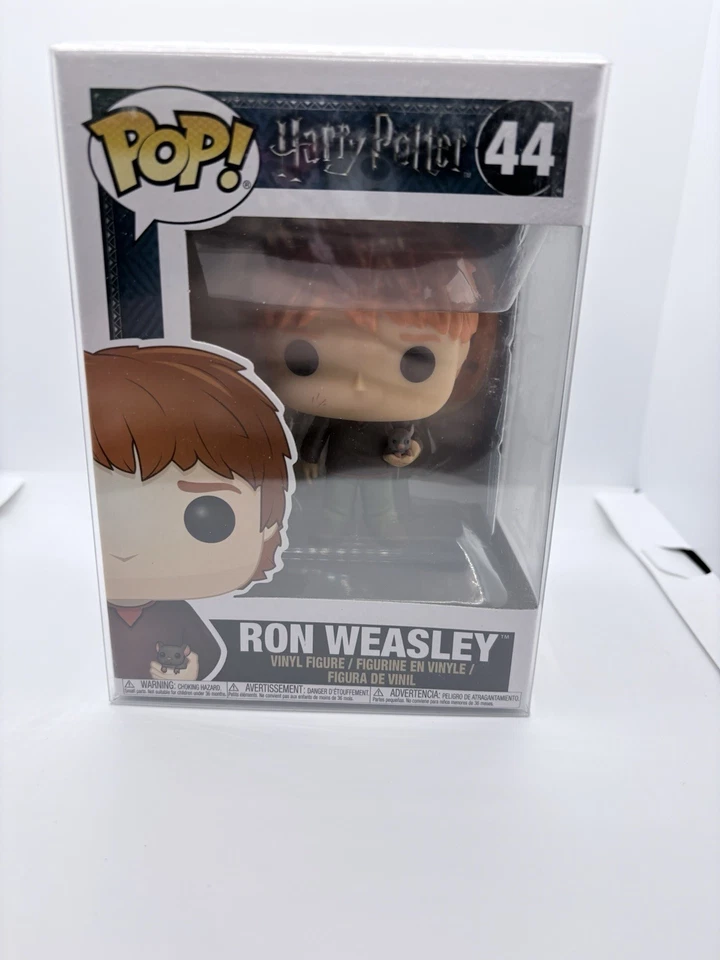Funko Pop! Vinyl: Harry Potter - Ron Weasley (w/ Scabbers) #44 - With Protector - image 1 of 4