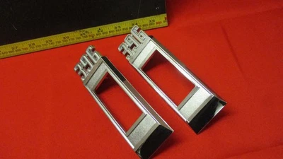 1969 CHEVROLET IMPALA CAPRICE BELAIR FRONT SIDE MARKER BEZEL 396 NOS PAIR NO BOX - Image 1 of 4