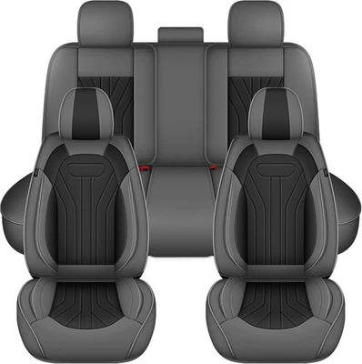 Car Seat Covers For Dodge Charger 2006-2026 Faux Leather Waterproof 5 Seats - Изображение 1 из 4