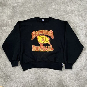 Vintage Russell Crewneck Sweatshirt Herren XL Redwoods Football High School - Bild 1 von 7