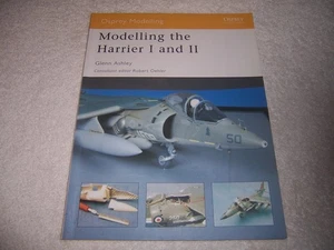 Modelling the Harrier I and II by Glenn Ashley pb airplane fighter jet - Picture 1 of 3