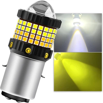 H6 BA20D Lampadina LED per Fari Moto E Scooter, Aggiornato 360° Illuminazione 60 - Immagine 1 di 4