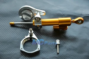 CNC Steering Damper Stabilizer Bracket Full Set For BMW S1000RR HP4 09-16 12 GS - Imagen 1 de 1