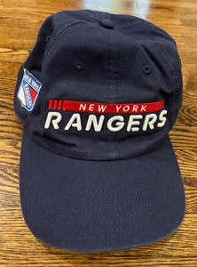 New York Rangers Hat Blue NHL Hockey Team Issued Adjustable Fanatics - Picture 1 of 7