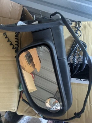 Espelho de porta elétrica 2002-2009 Gmc Envoy driver visão lateral esquerda preto C7I7I - Imagem 1 de 4