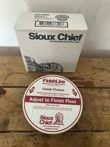 SIOUX CHIEF 832-4HNR 6.5" Round Bronze Strainer Floor Finish Line Drain Fixture - Picture 1 of 3